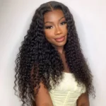 Tinashe hair curly HD lace closurew ig (1)