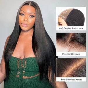 Tinashe hair glueless straight 6x5 lace wig