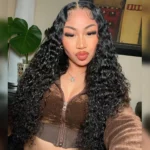 Tinashe hair water wave HD lace closure wig' (1)