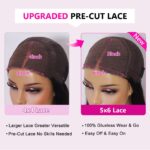 Tinashe hair wear go glueless wig detail (2)