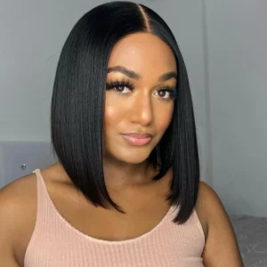 Tinashe hair wear go straight bob wig (2)
