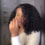Tinashe hair curly 8x6 side part wig 1