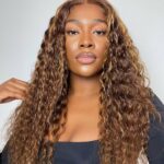 Highlight deep wave lace wig (2)
