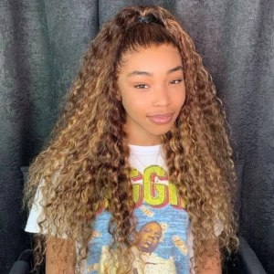 Tinashe hair highlight deep wave wig (2)