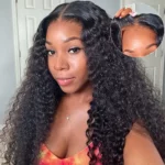 Tinashe hair bleached knots glueless wig deep wave