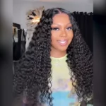 Tinashe hair glueless deep wave wig