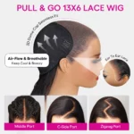 Tinashe hair pull go glueless 13x6 wig details