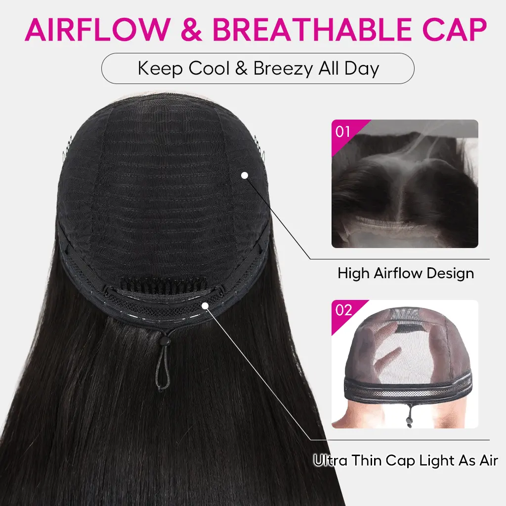 Tinashe hair pull go glueless wig details 2