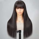 Tinashe hair straight hair wig with bangs