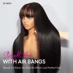 Tinashe hair straight wig with bangs (5)