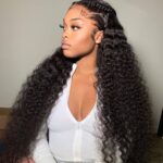 Long deep wave lace wig