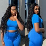 Long deep wave lace wig