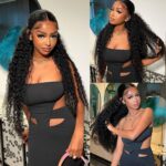 Long deep wave lace wig