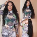 Long water wave lace wig