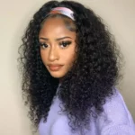 Tinashe hair deep wave headband short wig (1)