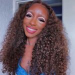 Brown curly lace wig (4)