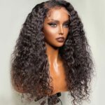 Deep wave 5x5 HD lace wig