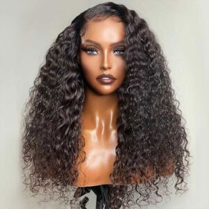 Deep wave 5x5 HD lace wig