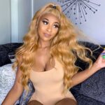 #27 body wave lace wig