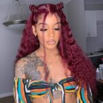 99j water wave lace front wig