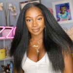 Kinky Straight V Part Wig