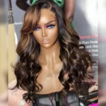 Tinashe hair glueless highlight body wave wig (1)
