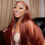 Tinashe hair reddish brown straight wig (3)