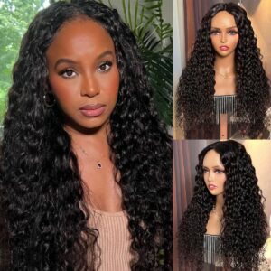 Water Wave V Part Wig
