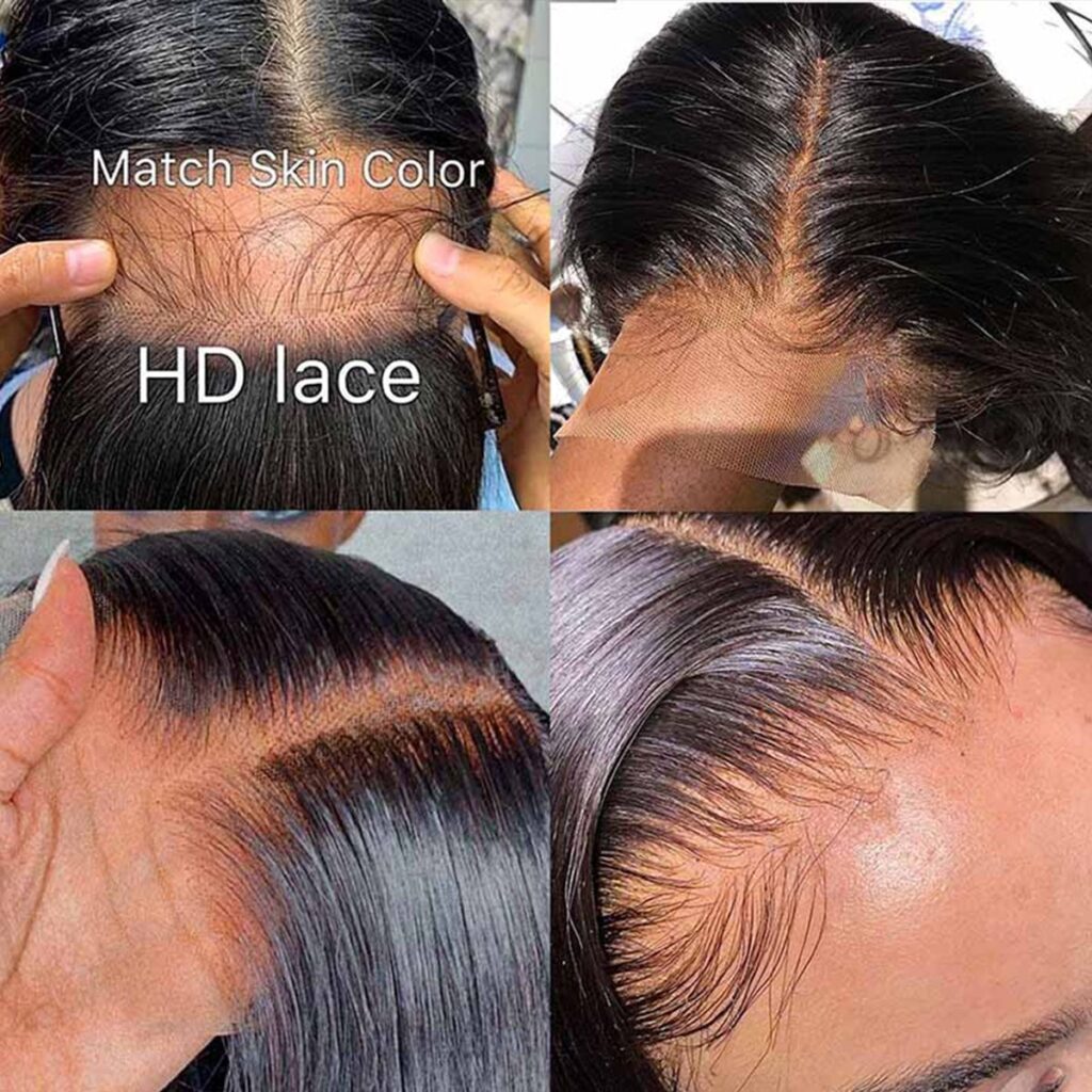 Tinashe hair straight 13x4 HD lace frontal (9