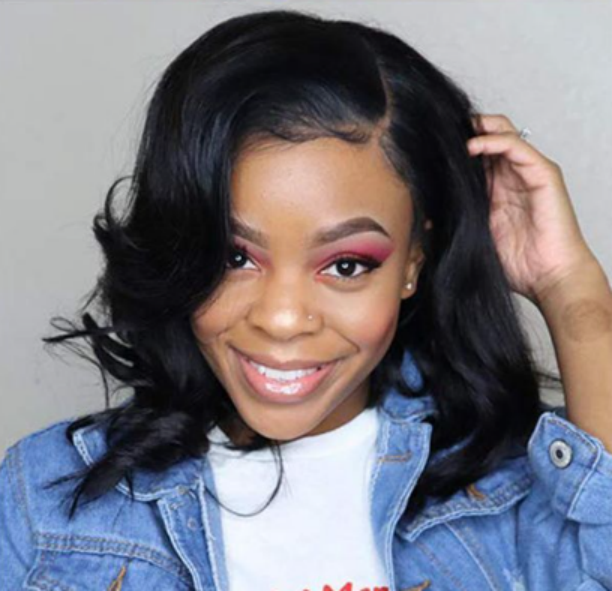 Barrel Curls Glueless Lace Wig 13×4 Undetectable HD Lace Front Short Wigs
