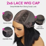Tinashe hair 2x6 lace wig details