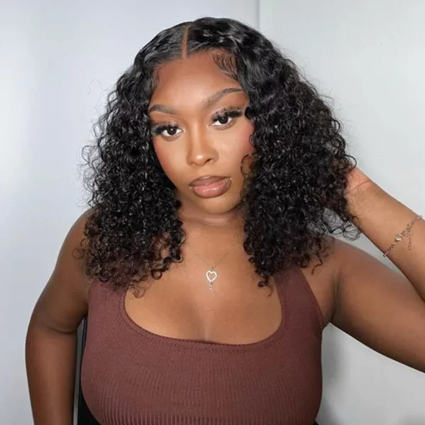 Tinashe hair airy cap water wave bob wig (4)