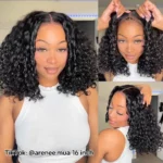 Tinashe hair bouncy water wave bob wig (2)