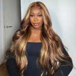 Tinashe hair glueless highlight 6-22 lace wig (3)