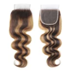 Tinashe hair highlight body wave closure 1