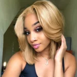 Tinashe hair honey blonde bob wig (4)