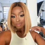 Tinashe hair glueless ombre honey blonde bob wig (3)