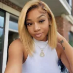 Tinashe hair glueless ombre honey blonde bob wig (6)