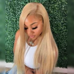 Tinashe hair wear go honey blonde glueless wig (1)