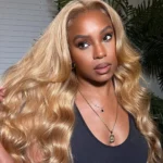 Tinashe hair wear go honey blonde glueless wig (2)