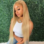 Tinashe hair wear go honey blonde glueless wig (5)