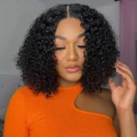 Tinashe hair curly bob wig 1