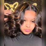 Tinashe hair glueless highlight loose body short wig