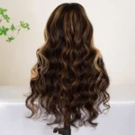 Tinashe hair glueless highlight wig with skunk stripe wig (2)