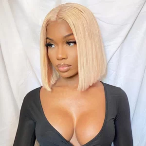 Tinashe hair ash blonde bob wig (5)