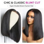 Tinashe hair blunt cut straight wig (1)