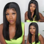 Tinashe hair blunt cut straight wig (3)