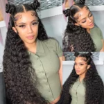 Tinashe hair deep wave 360 wig