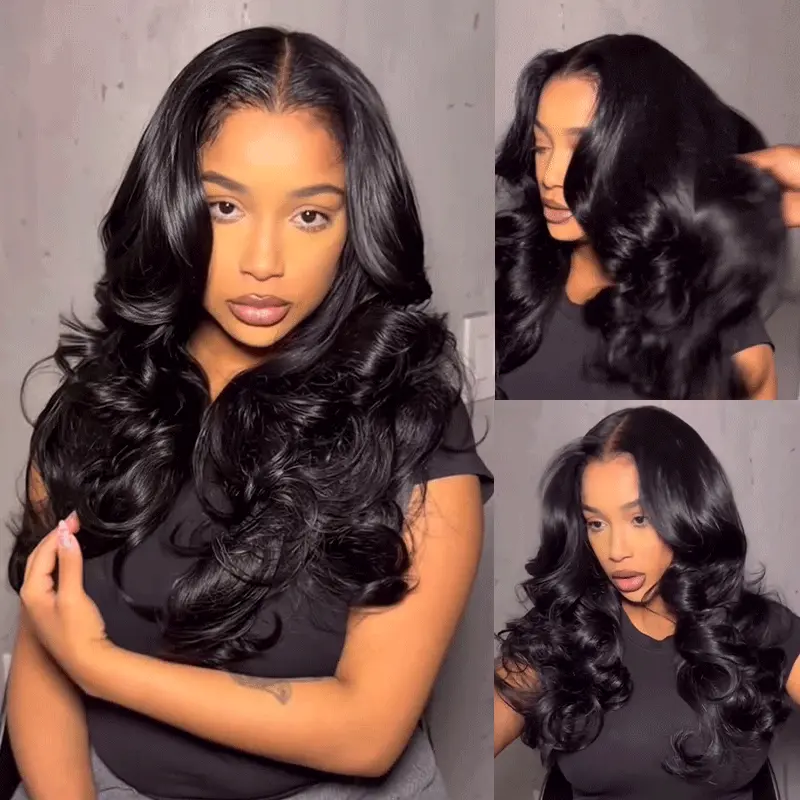 Tinashe hair layer loose wave 8x6 lace wig (2)