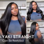 Tinashe hair yaki straight clip ins